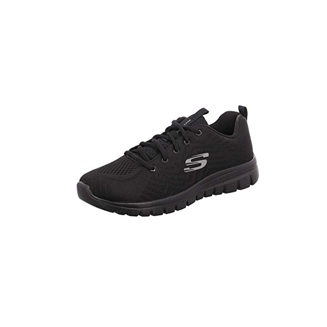 Producto Skechers Women 12615 Low-Top Trainers, Black