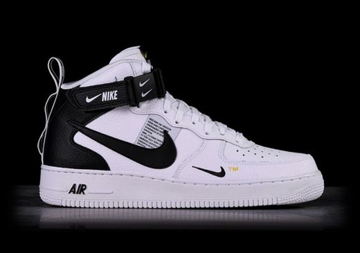 Nike - Zapatillas de baloncesto AIR FORCE 1 MID