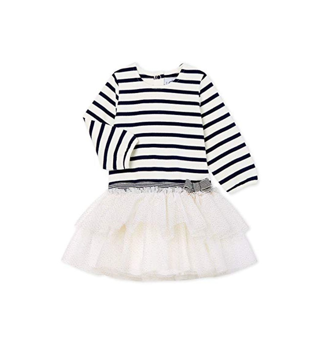 Petit Bateau Robe Ml_5117201 Vestido, Multicolor