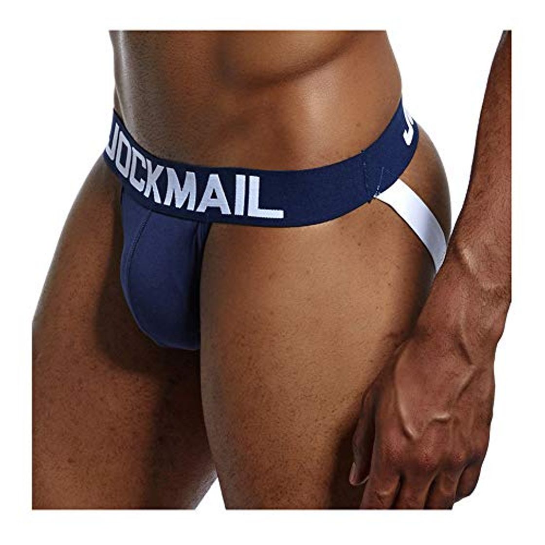 Moda JOCKMAIL Tanga Jockstrap Suspensorio para Hombre Sexy Tanga Slips Ropa Interior para