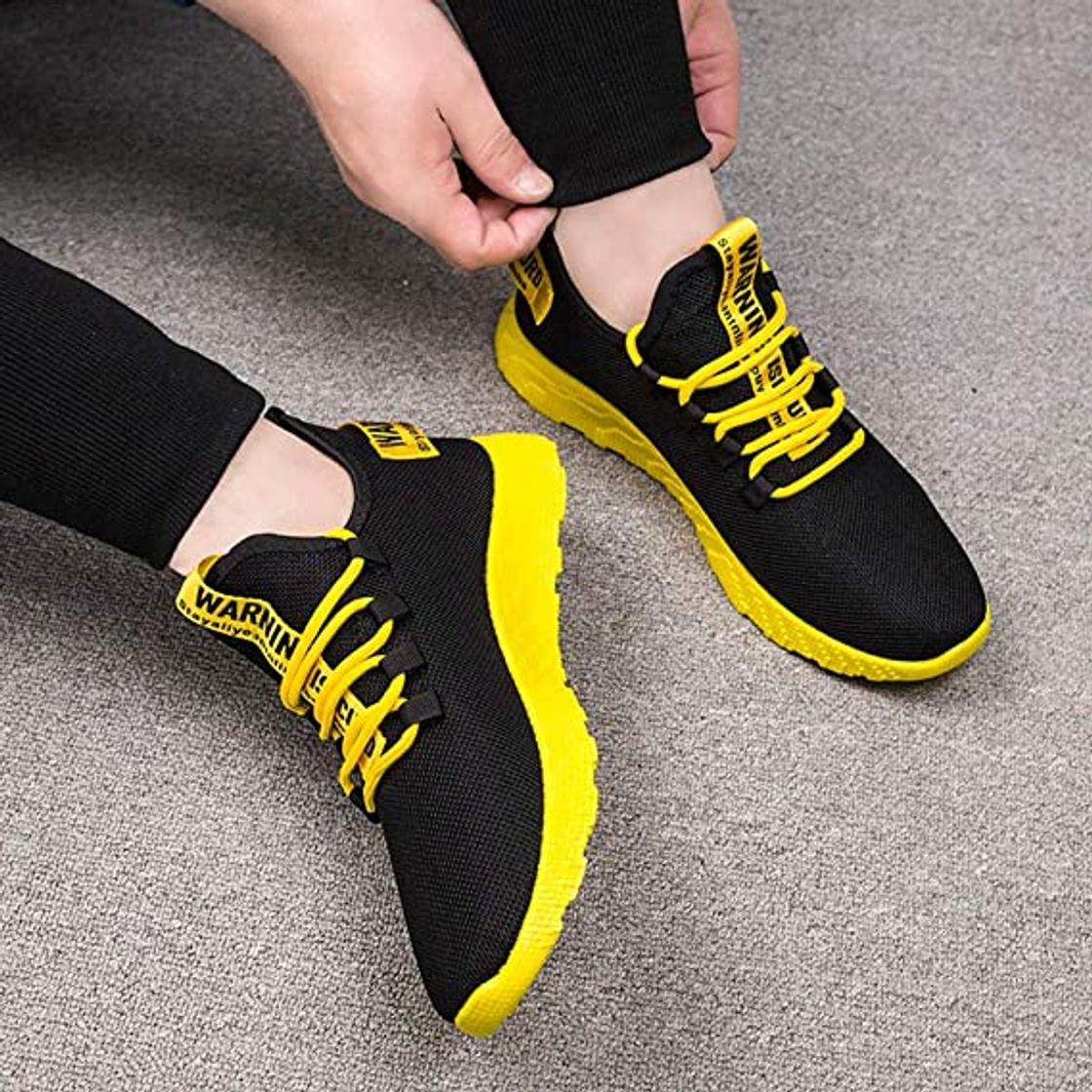 Fashion ZODOF Zapatillas Running Hombre Tejido Volador Respirable Al Aire Libre Antideslizante Zapatos para Correr Zapatos Turisticos Ocio Zapatos Deportivos Sneakers