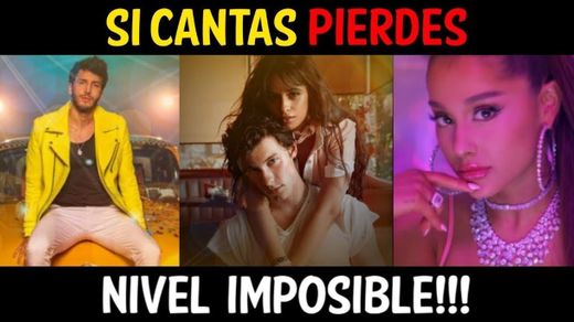 SI CANTAS PIERDES NIVEL IMPOSIBLE - YouTube