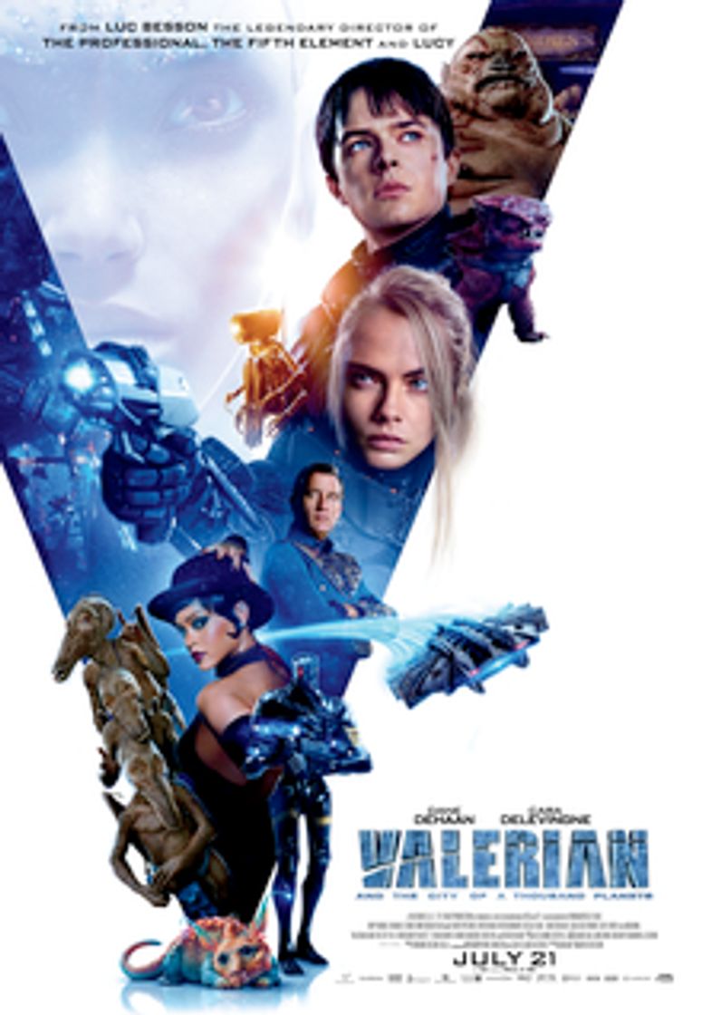 Película Valerian y la ciudad de los mil planetas