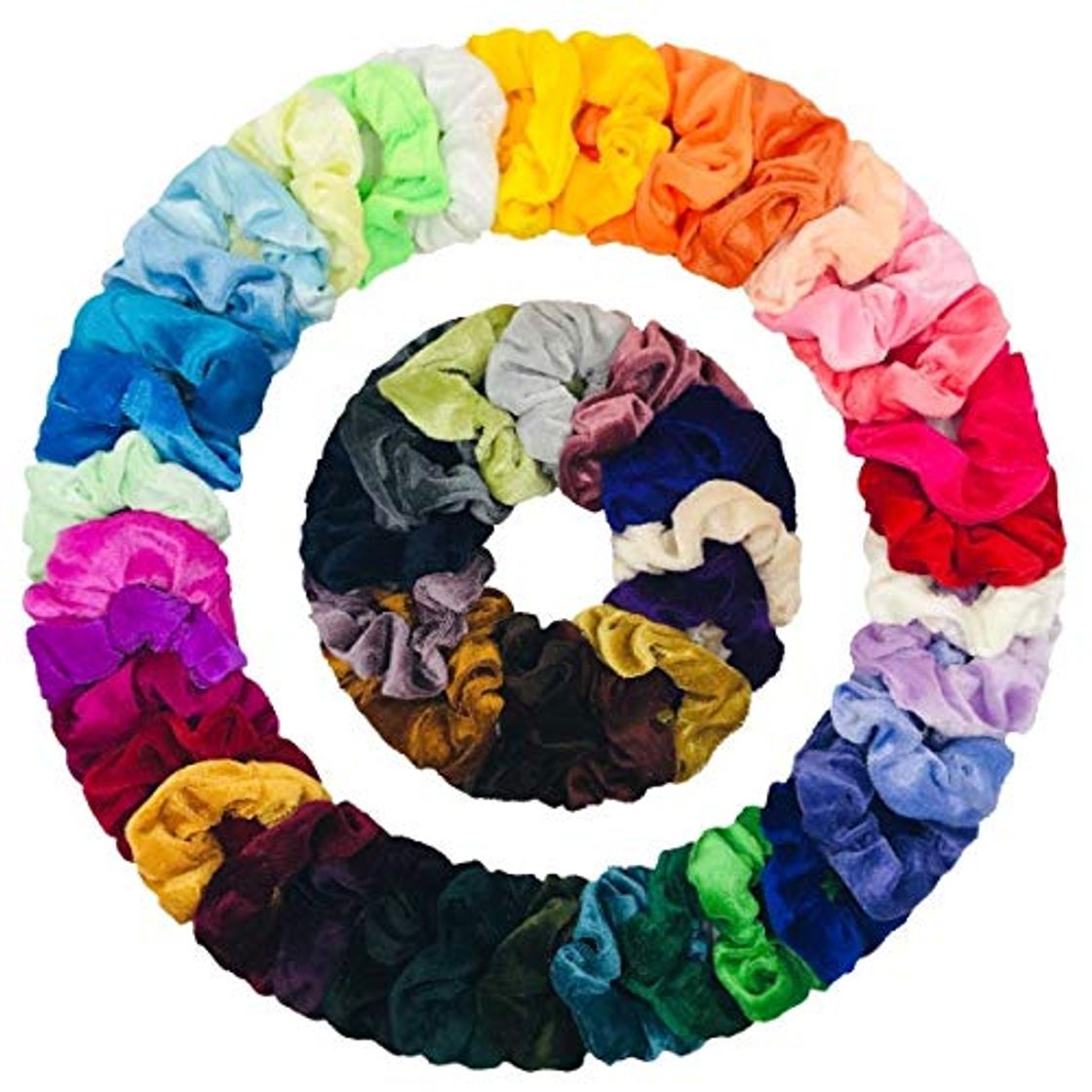 Product Sinwind Scrunchies Terciopelo elástico pelo bandas Lazos para el cabello Terciopelo Elásticos para el cabello Scrunchies Scrunchie para niña o para mujer Accesorios para el cabello