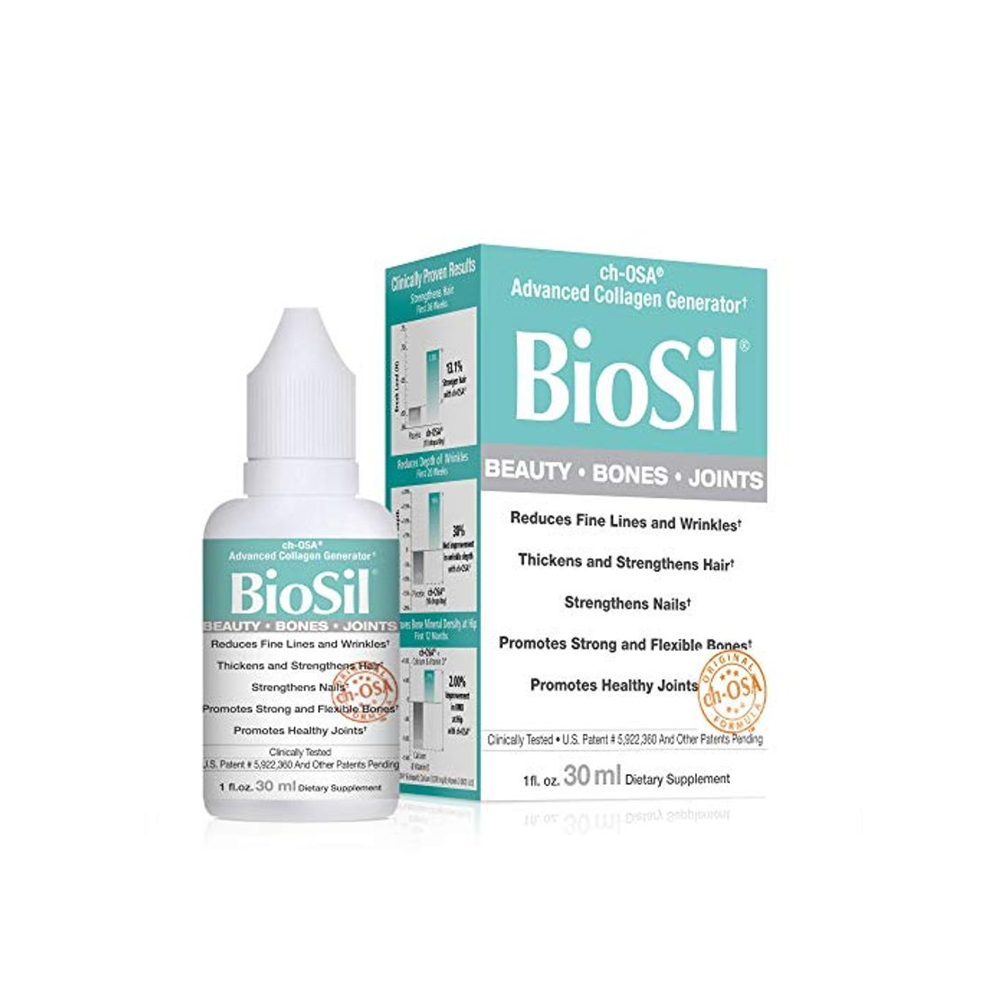 Social BioSil, ch-OSA colágeno Generador anticipada, 1 fl oz