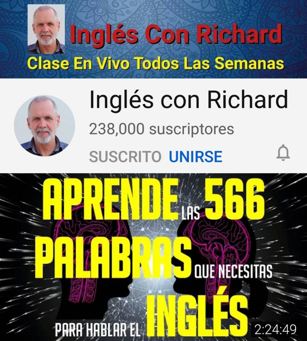 Moda Inglés con Richard - YouTube