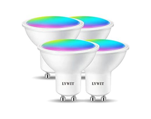 Bombillas LED GU10 Inteligente WiFi Regulable 5W 350 Lm

