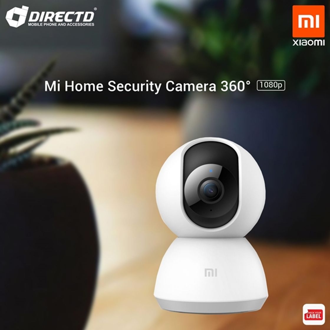 Producto Xiaomi MI Home Security Camera 360°

