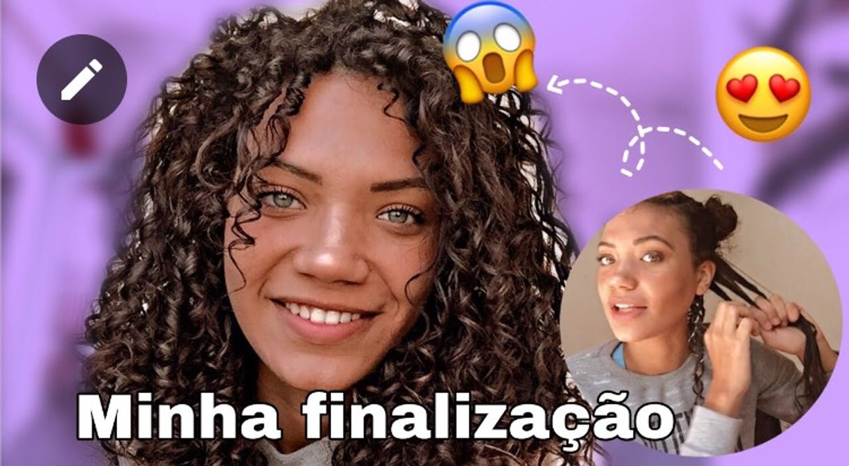 Moda MINHA FINALIZAÇÃO *cachos bem definidos* - YouTube