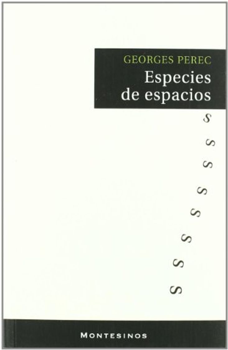 Book Especies de espacios