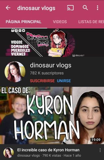 dinosaur vlogs - YouTube