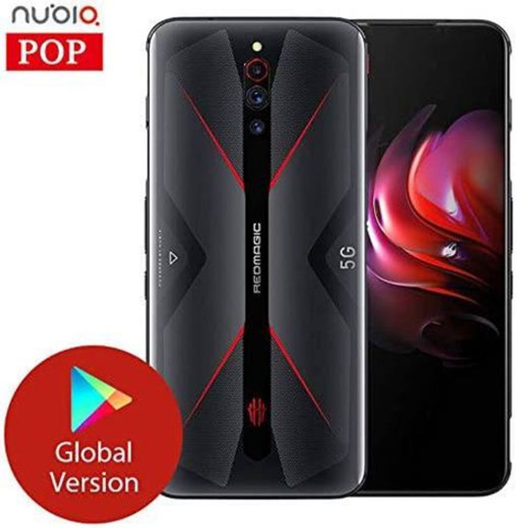 Moda Nubia Red Magic 5G teléfono móvil 6.65' 8/12Gb de ram 256Gb 