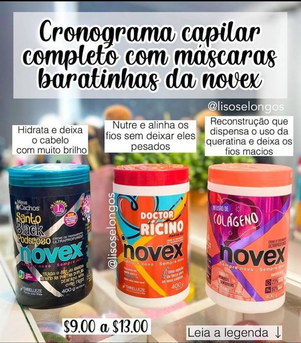 Fashion Opção de Cronograma com Novex