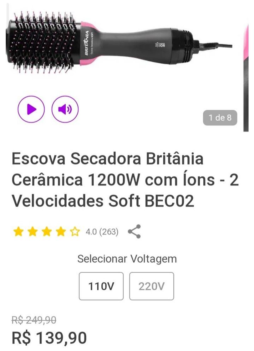 Social Escova Secadora com *desconto*