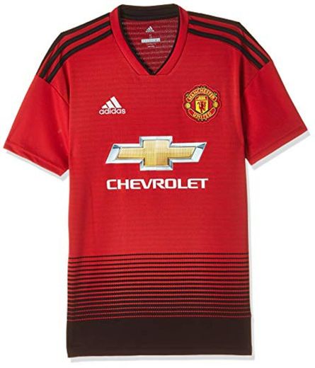 adidas Primera Equipación Manchester United Camiseta, Hombre, Rojo