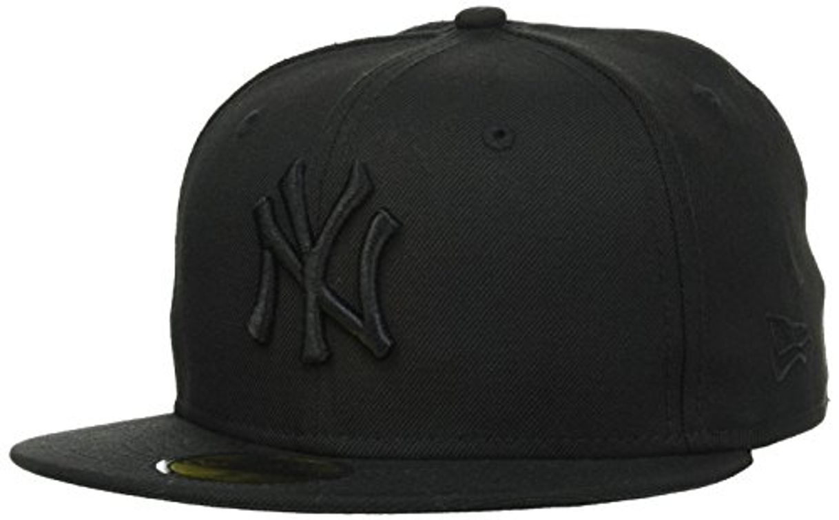 Productos New Era MLB Basic NY Yankees 59Fifty Fitted Gorra, Black on Black,