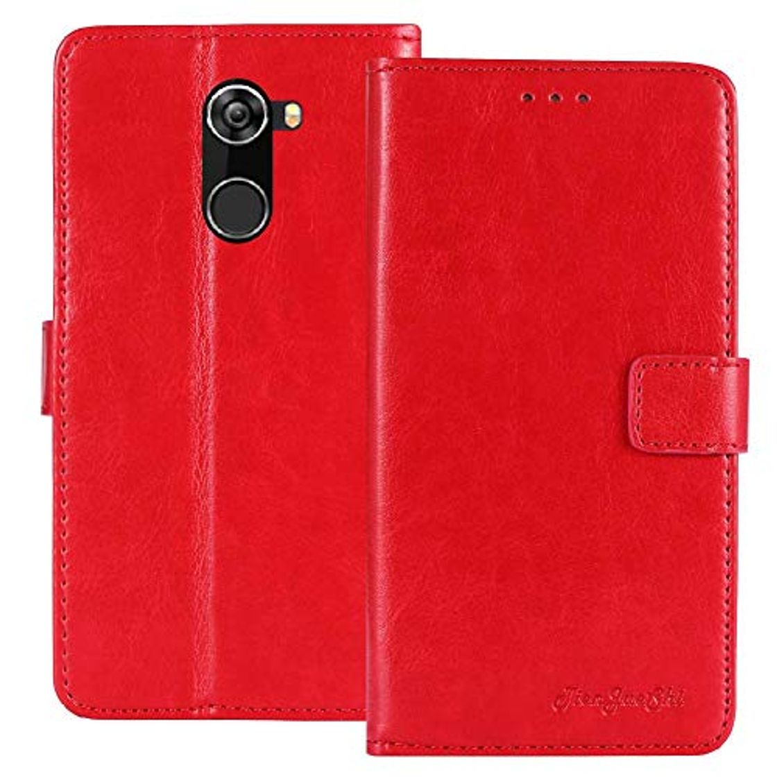 Producto TienJueShi Rojo Retro Premium Función de Soporte Funda Caso Teléfono Case para