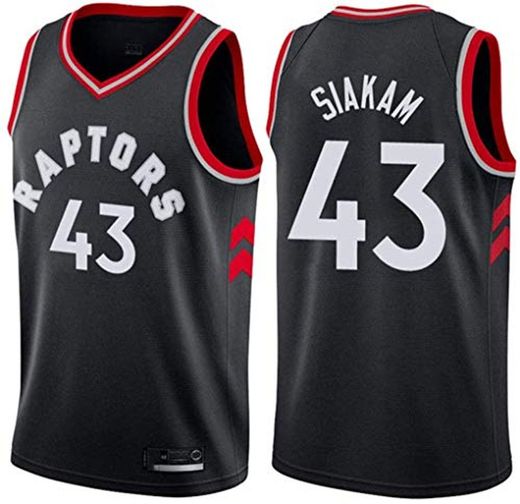 Miyapy NBA Toronto Raptors #43 Siakam Camiseta de Jugador de Baloncesto para