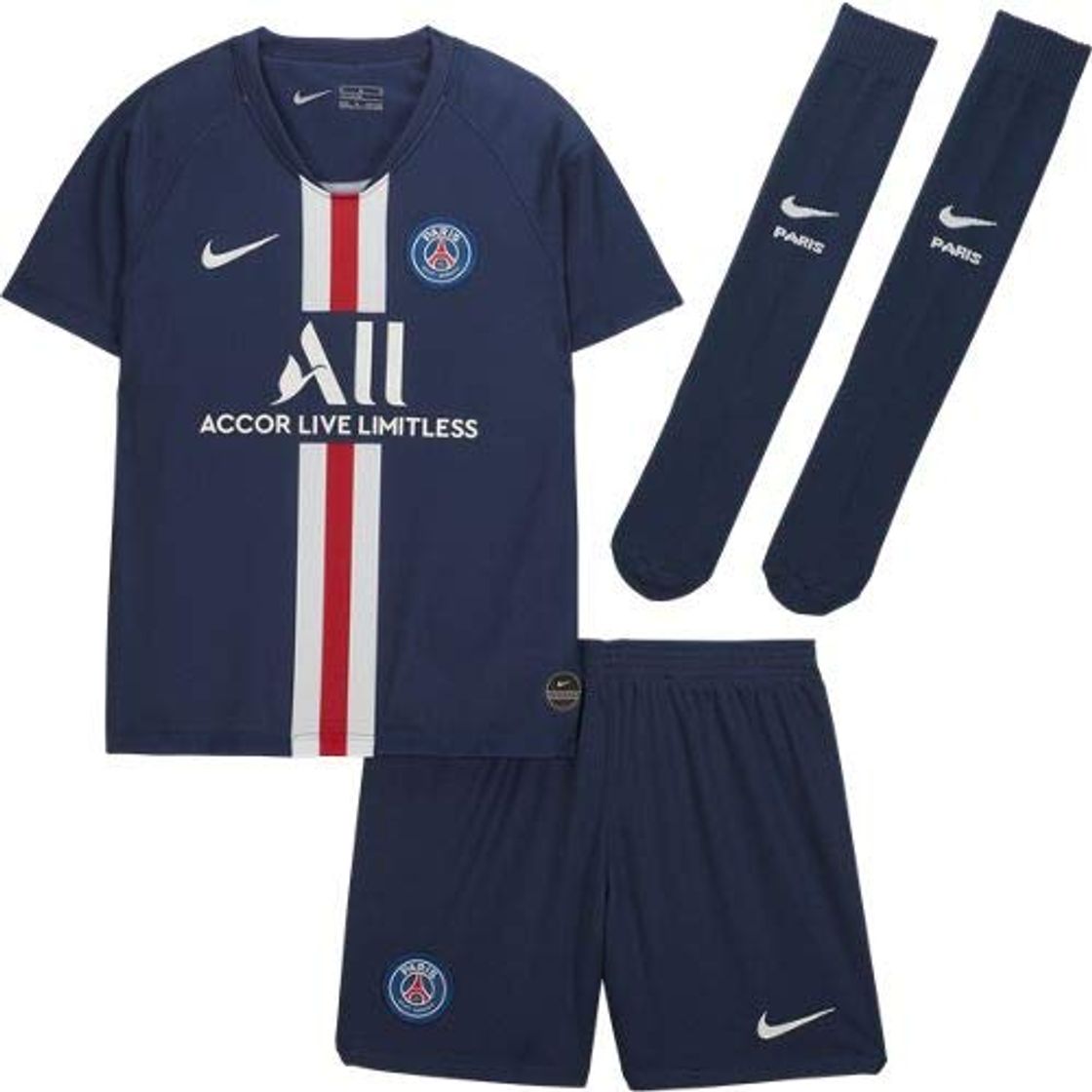 Social NIKE PSG LK Nk BRT Kit Hm Conjunto Deportivo, Unisex niños, Midnight