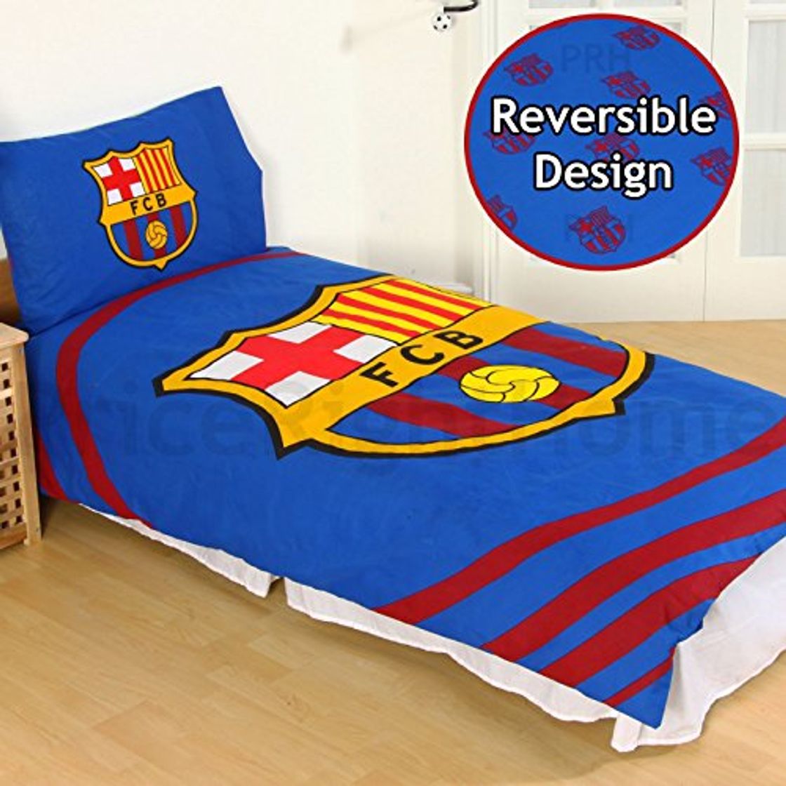 Product Juego de funda de edredón y almohada para cama individual oficial del