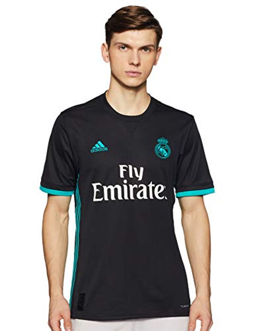 Fashion adidas A JSY Camiseta 2ª Equipación Real Madrid 2017-2018, Hombre, Negro