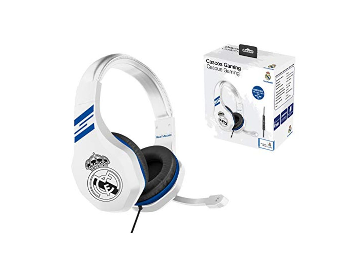 Social Real Madrid Auriculares gaming - accesorio gamer para PS4