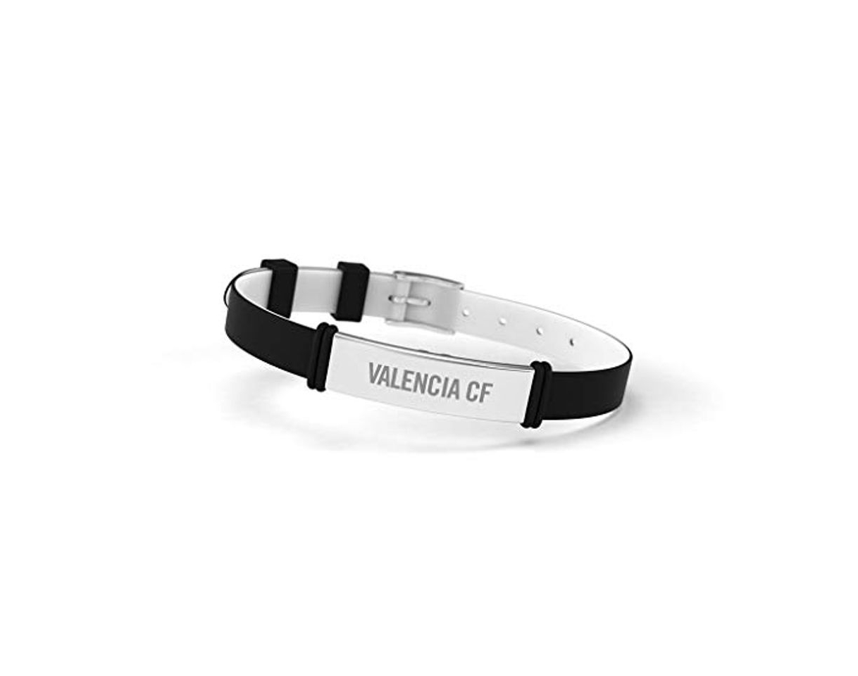 Fashion Valencia Club de Fútbol Pulsera Fashion Negra Ajustable para Hombre, Mujer y