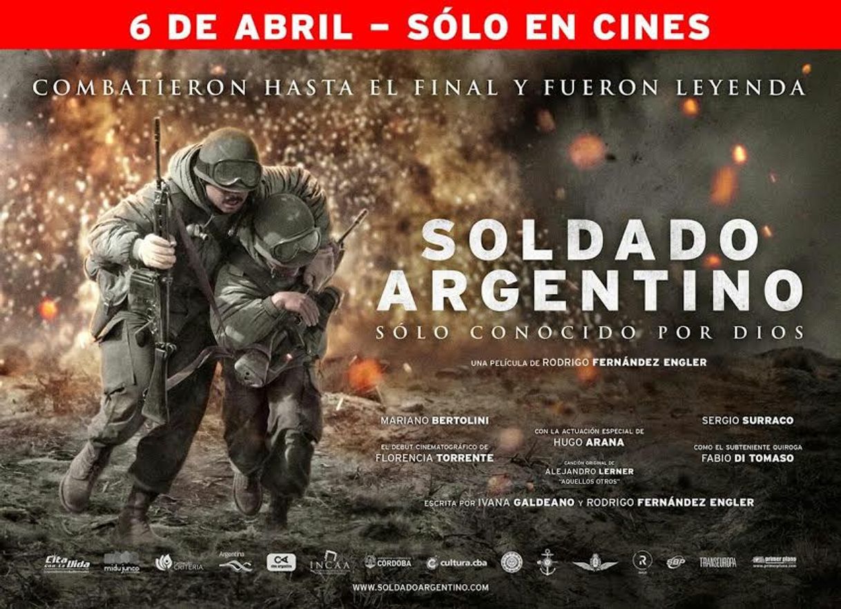 Película Soldado Argentino solo conocido por Dios