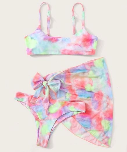 Bikini tie dye