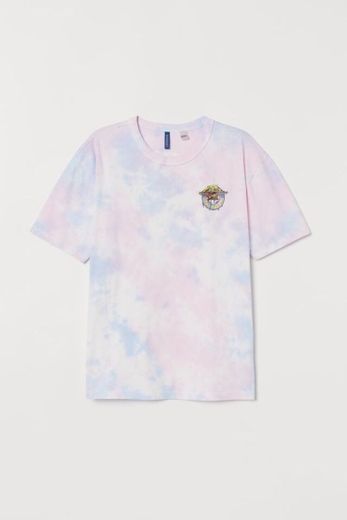 Spongebob tie dye T-shirt