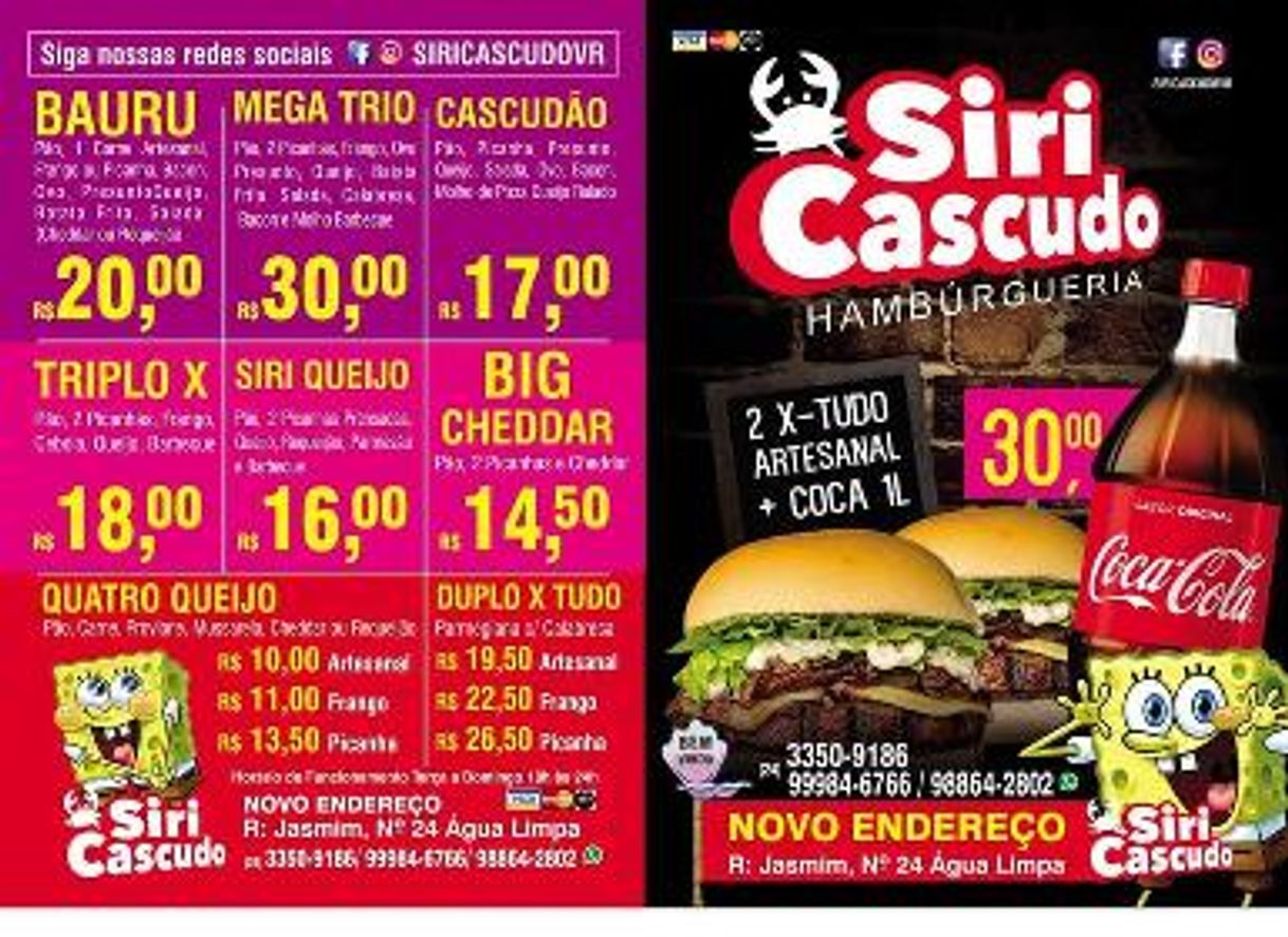 Restaurants Siri Cascudo Hamburgueria