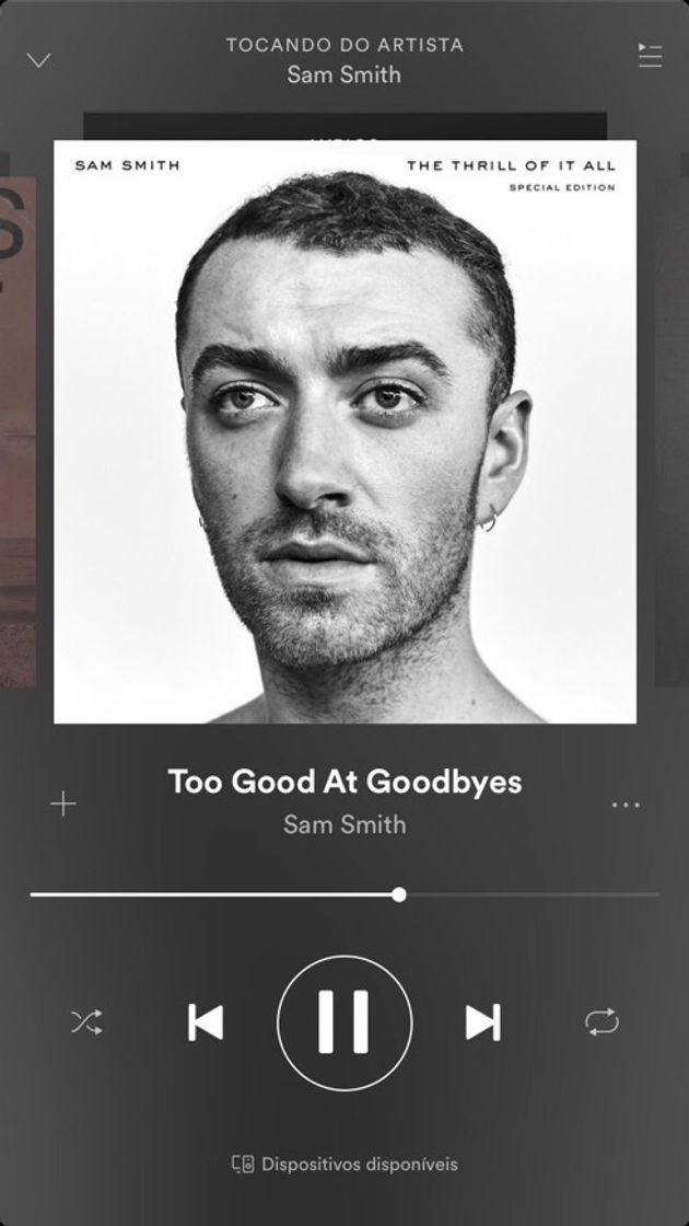 Canción Too Good At Goodbyes