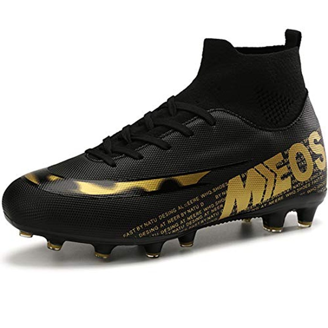 Social LIANNAO Botas de Fútbol para Hombre Spike Zapatillas de Fútbol Profesionales Atletismo Training Zapatos de Fútbol Exterior Deporte Entrenamiento Zapatos de Fútbol