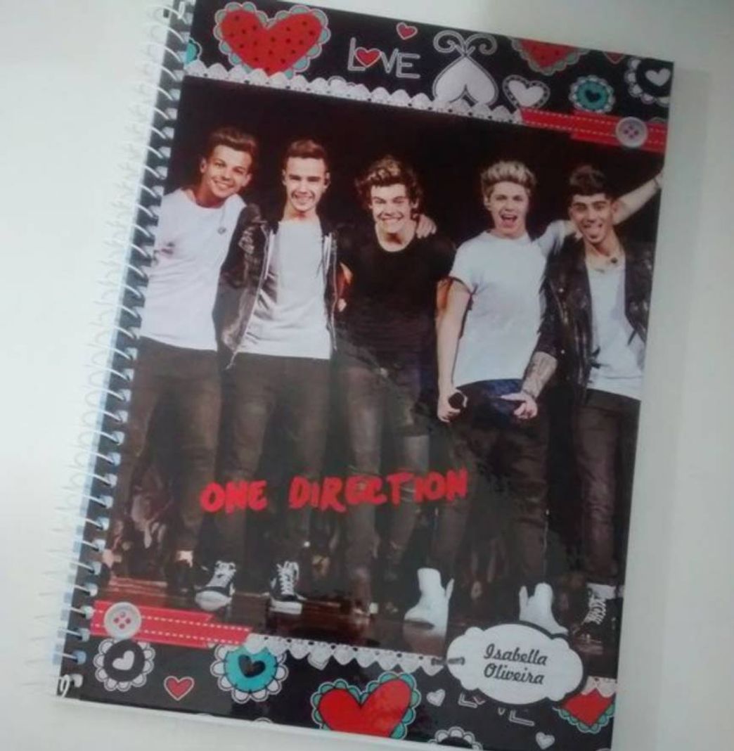 Moda Caderno da banda One Direction 