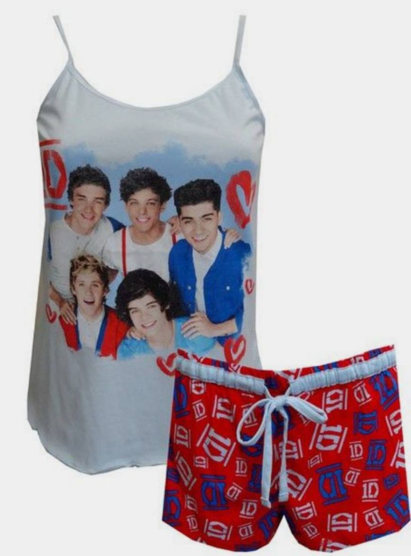 Moda Conjunto pijama de verão do One Direction