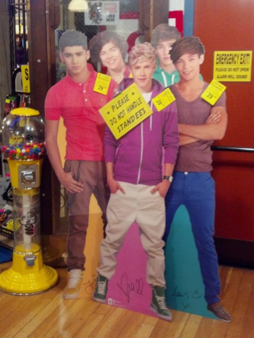 Fashion Boneco de papelão tamanho real de One Direction