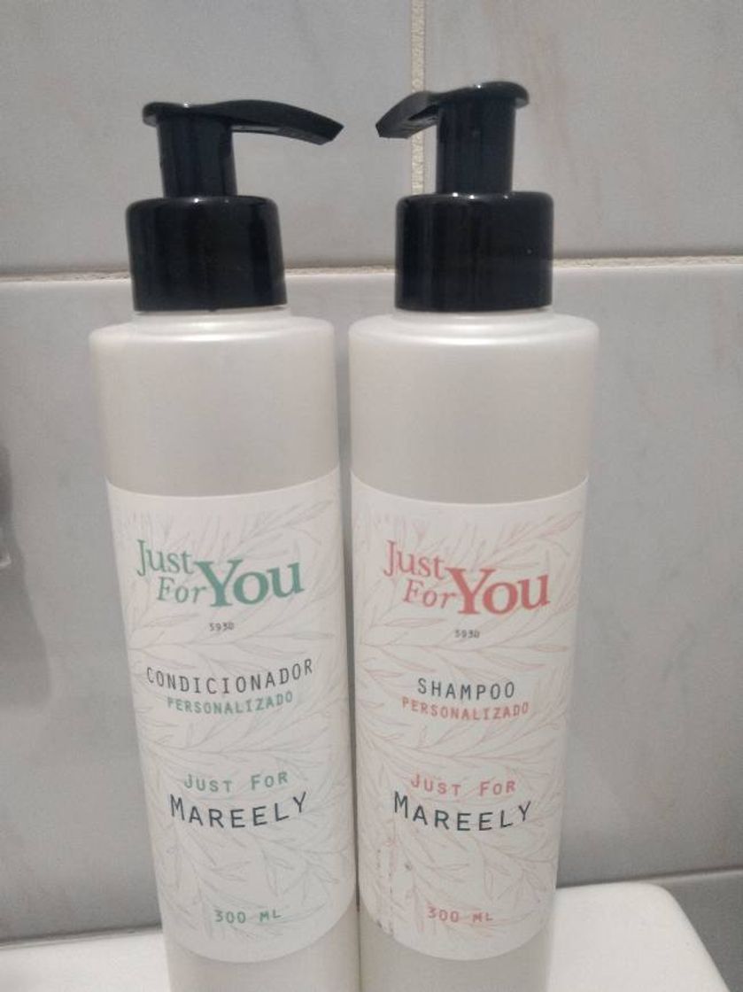 Fashion Shampoo e condicionador feito especialmente para seu cabelo.