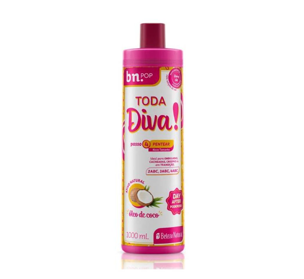 Fashion Pentear Toda Diva! 1000ml | Beleza Natural - Beleza Natural