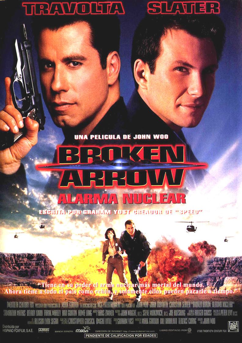 Película Broken Arrow: Alarma nuclear