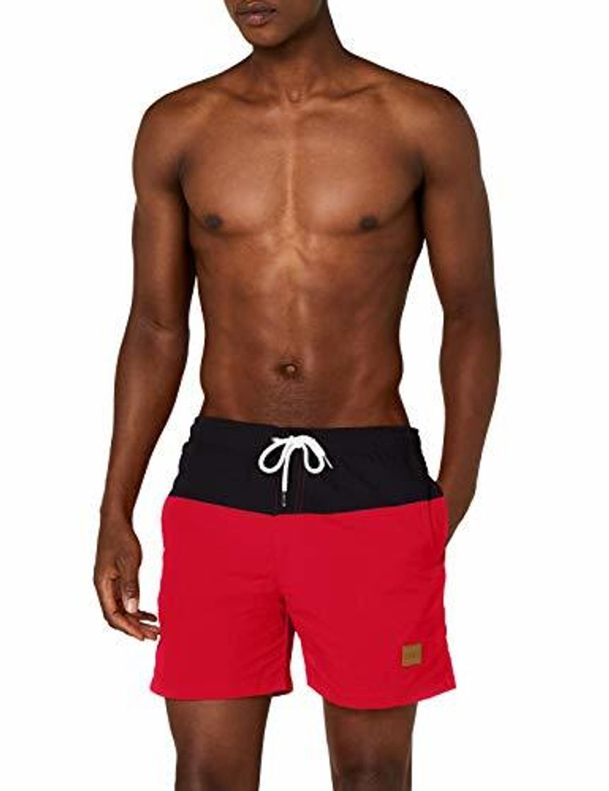 Social Urban Classics Block Swim Shorts Bañador, Multicolor