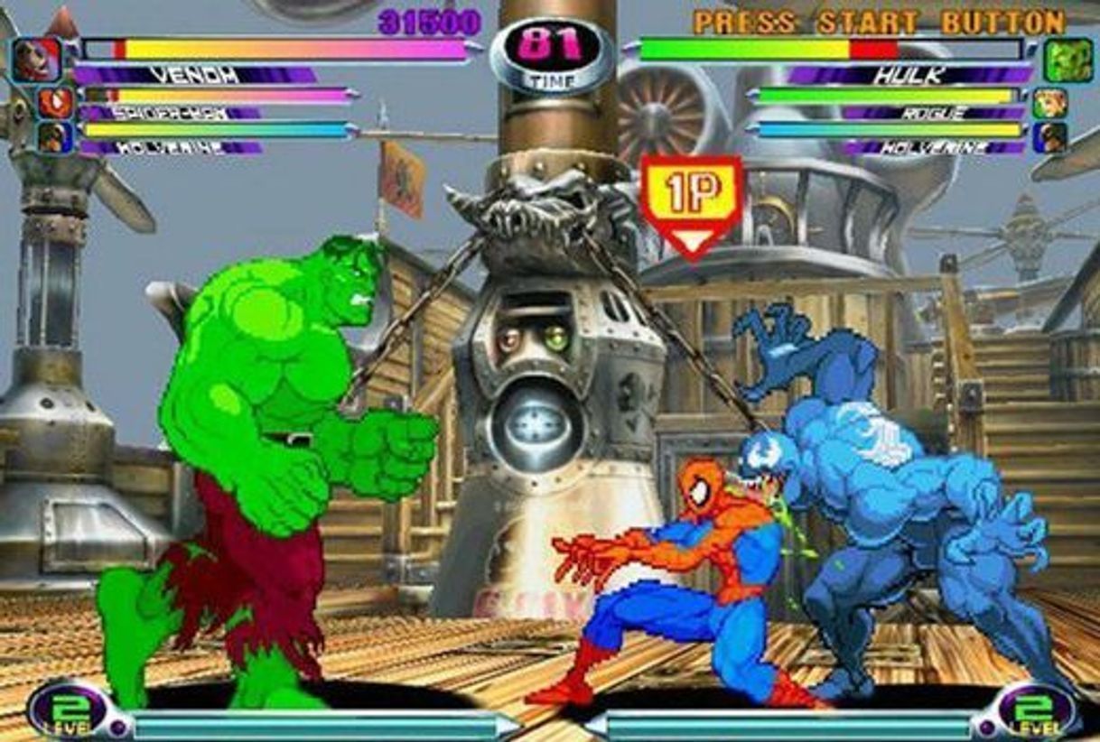 Videojuegos Marvel vs Capcom