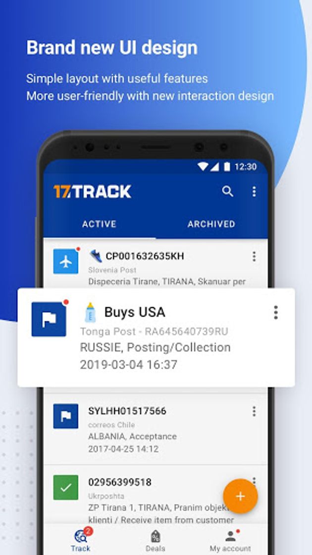 Fashion ALL-IN-ONE PACKAGE TRACKING - Apps on Google Play