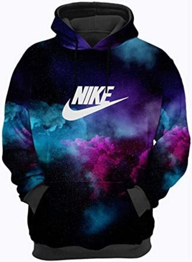 Blusa de frio moletom nike galáxia 