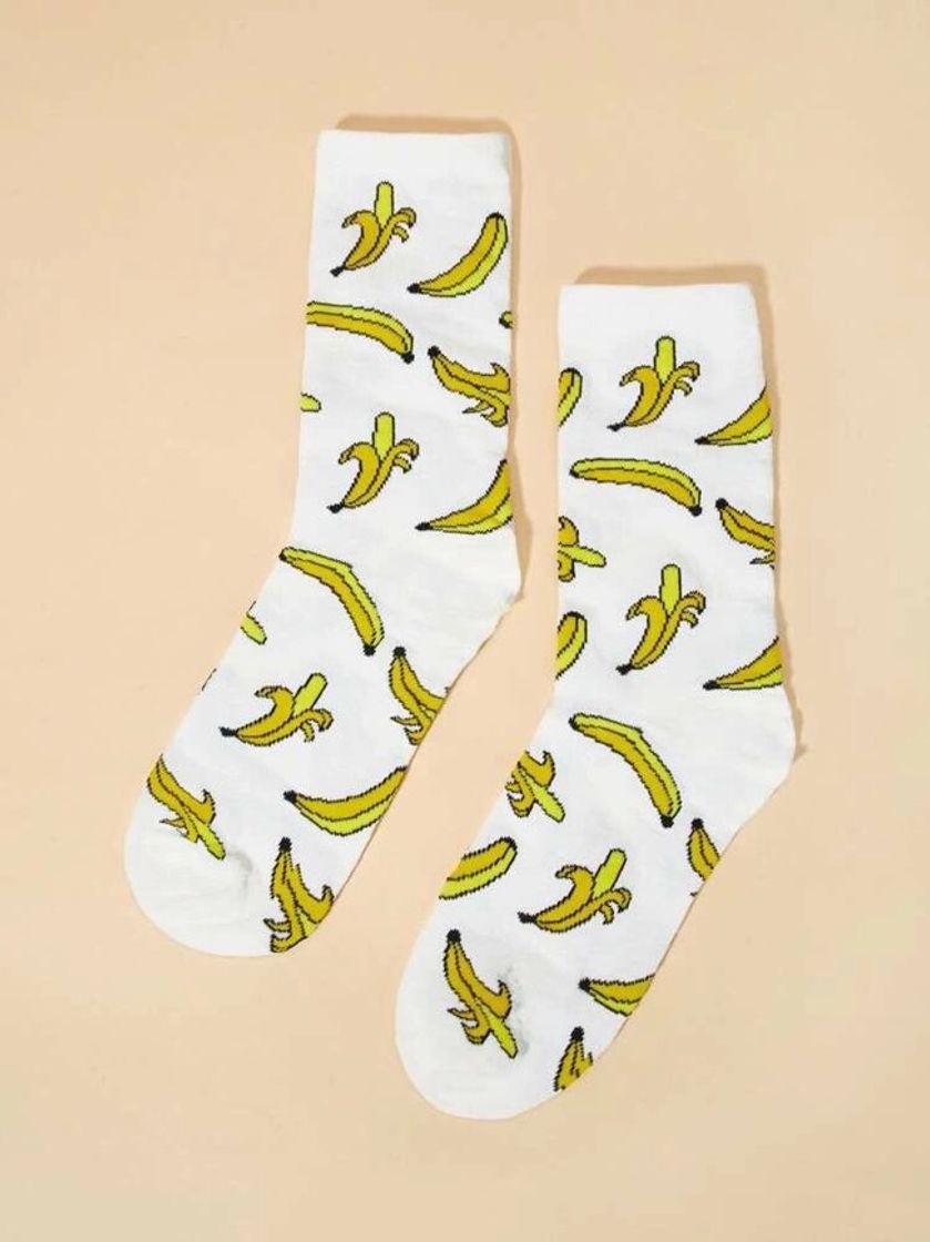 Moda Medias de banana 