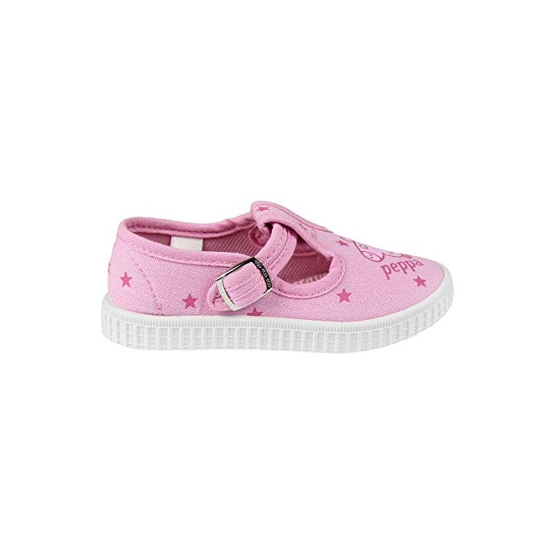 Moda Cerdá Zapatillas Lona Niña de Peppa Pig de Color Rosa Palo