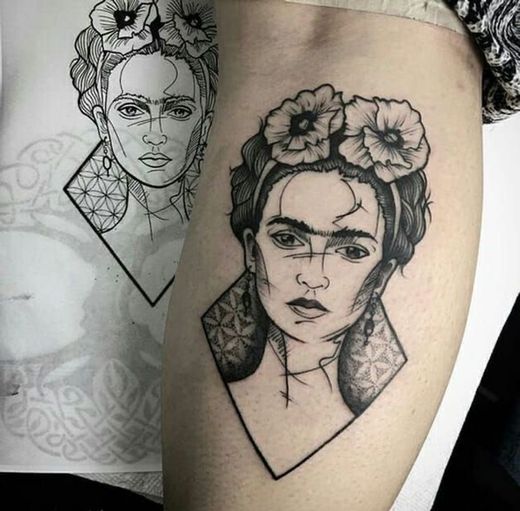 Tatuagem Frida Kahlo 