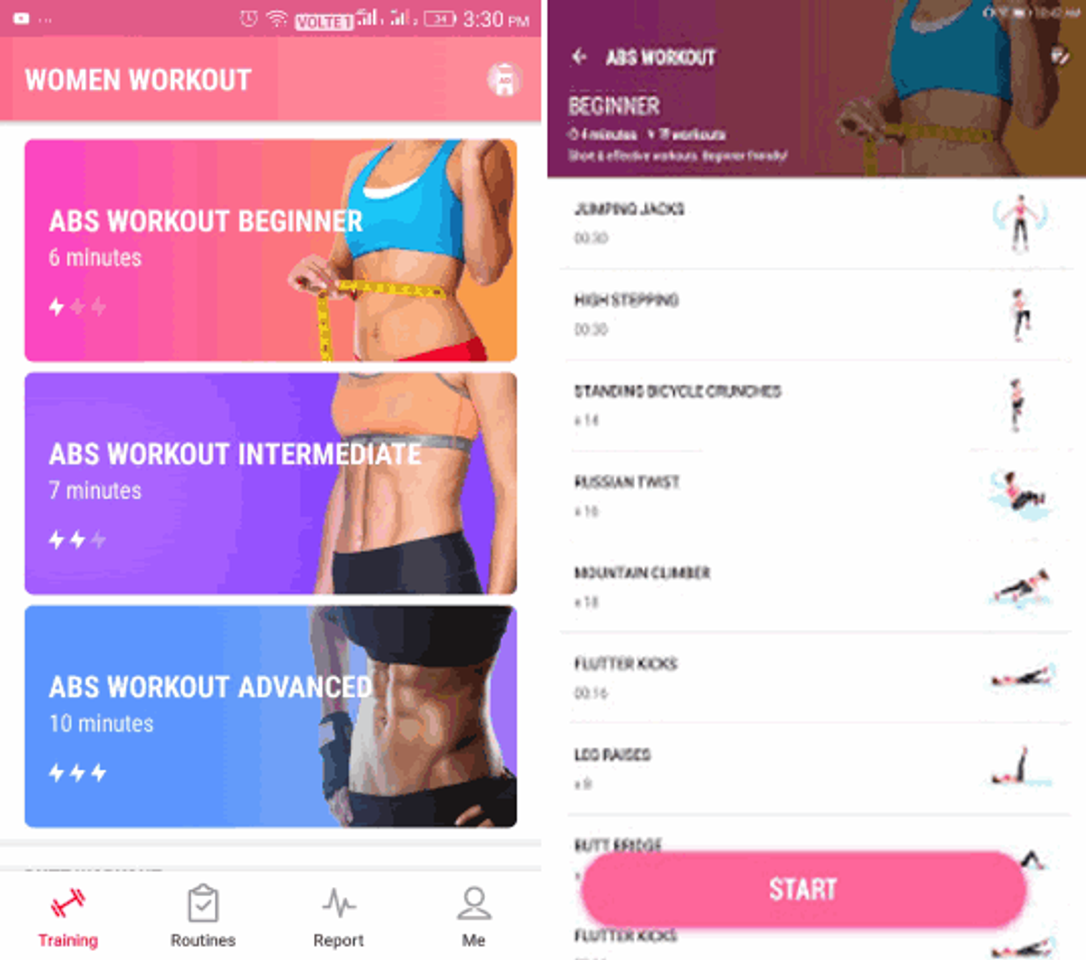 App Workout for Women: Fitness App