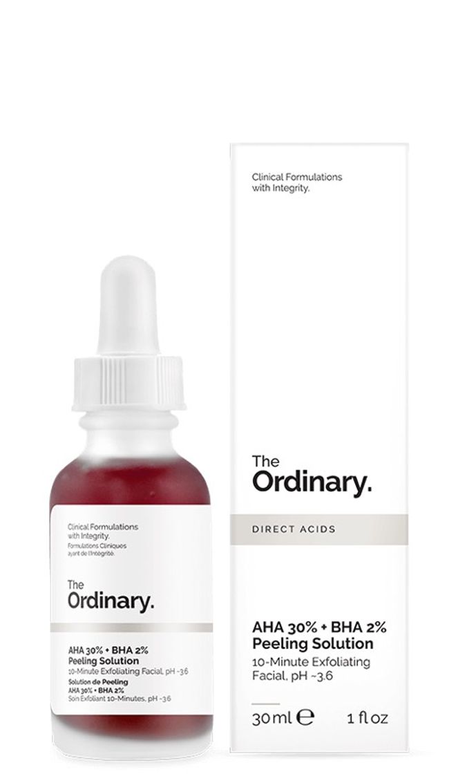 Fashion The Ordinary | AHA 30% + BHA 2% Peeling Solution - 30ml