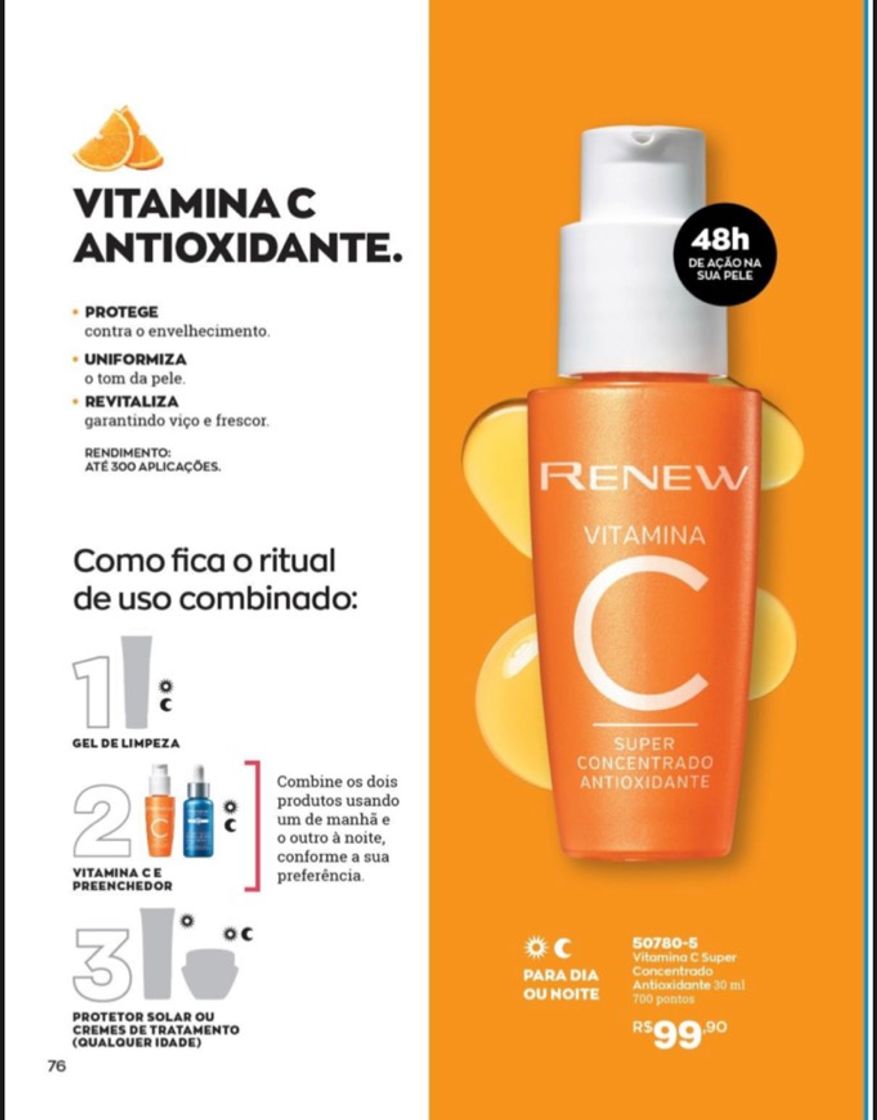 Fashion Vitamina C - Avon 