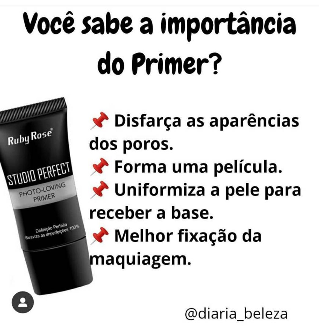 Moda Importância do primer